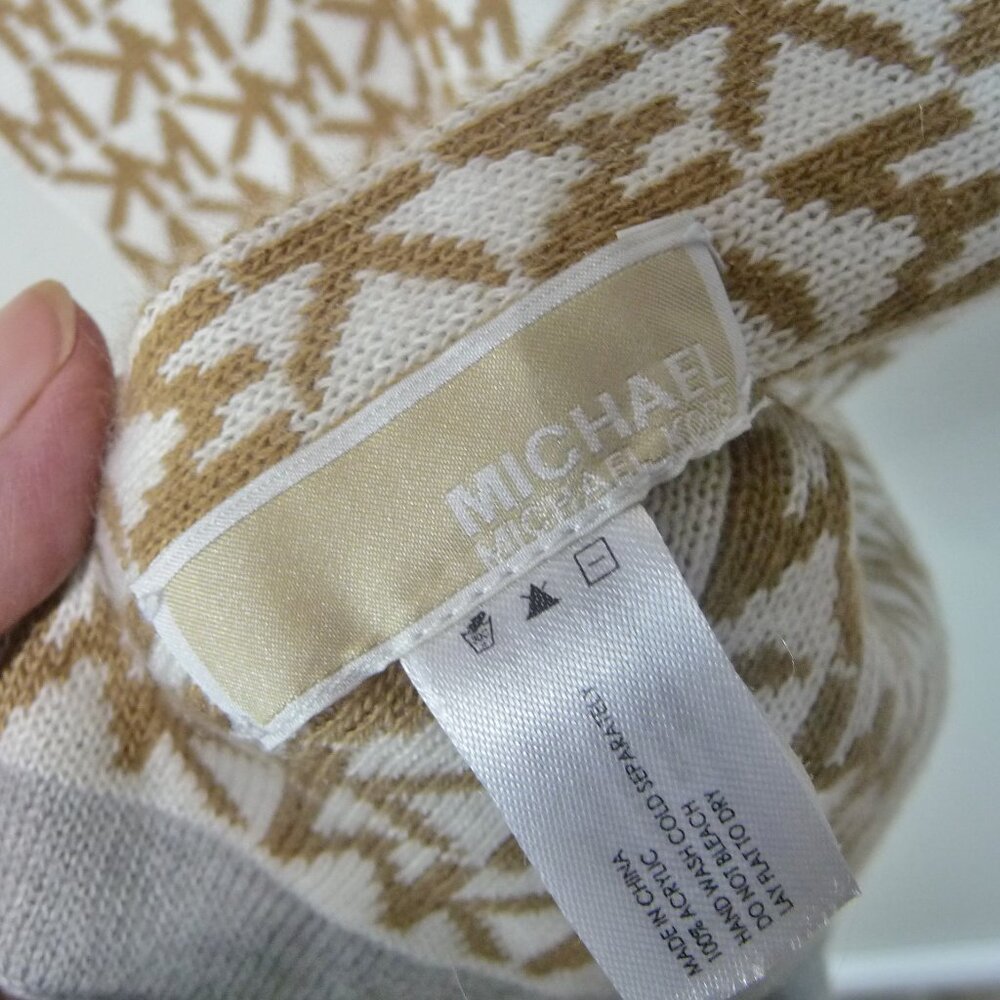MICHAEL MICHAEL KORS LOGO SCARF - Picture 6 of 7